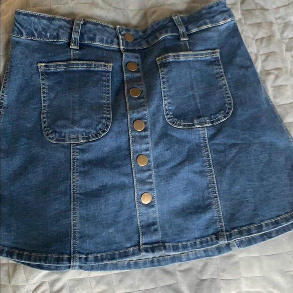 Denim skirt
